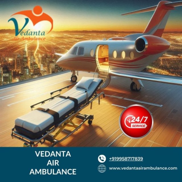 For Advanced Medical Team Book Vedanta Air Ambulance Service in Bhubaneswar