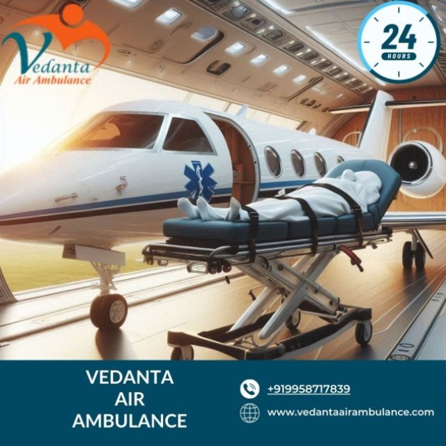 With Life Saving Medical Machine Take Vedanta Air Ambulance Service in Bangalore