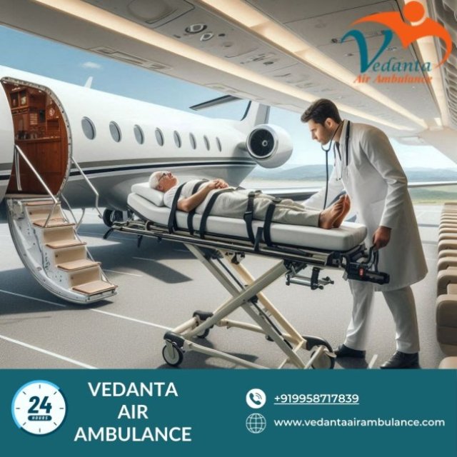 With Quick Patient Transfer Hire Vedanta Air Ambulance Service in Jamshedpur