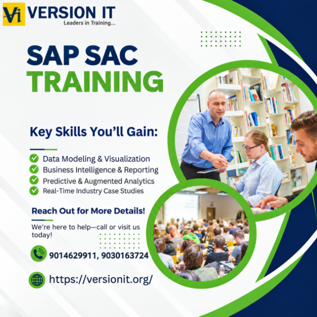 Version IT -One of the Best SAP Analytics Cloud Training Institute in Bangalore
