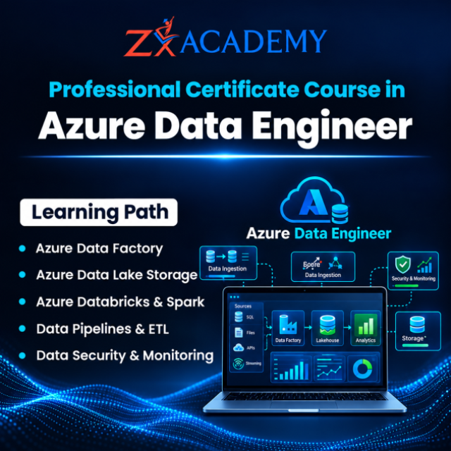 Azure Data Engineer Training - Build Cloud Data Skills with Zx Academy