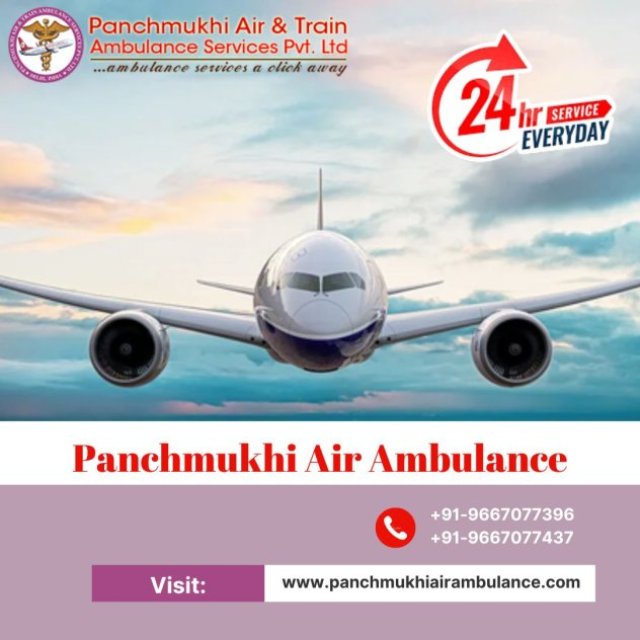 For Medical Assistance Use Panchmukhi Air Ambulance Services in Raipur