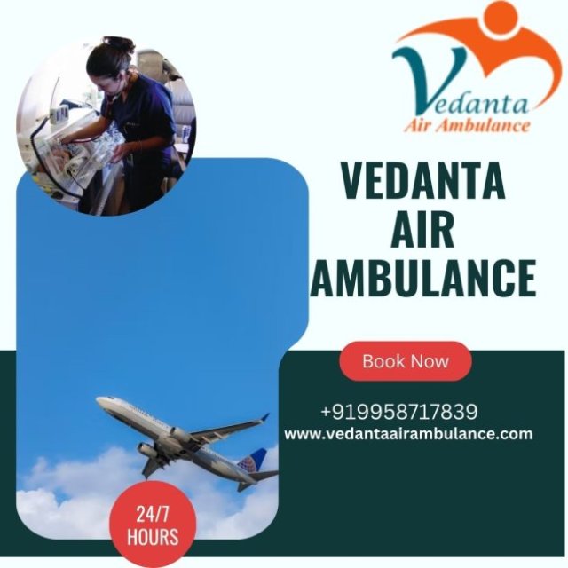 Vedanta Air Ambulance Services In Coimbatore Have Medical Experts With Years Of Experience