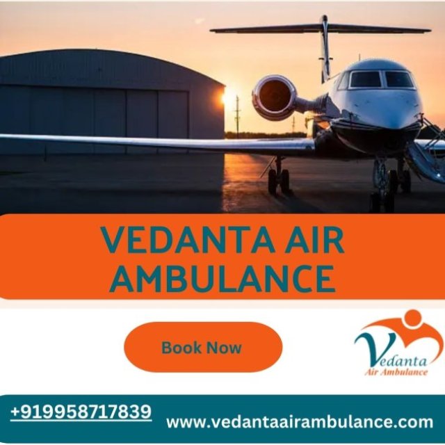 Vedanta Air Ambulance Service In Kanpur Is Expert In Delivering Medical Transportation Services