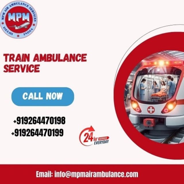 Pick Life-Saving Medical Team Book MPM Train Ambulance Services in Allahabad