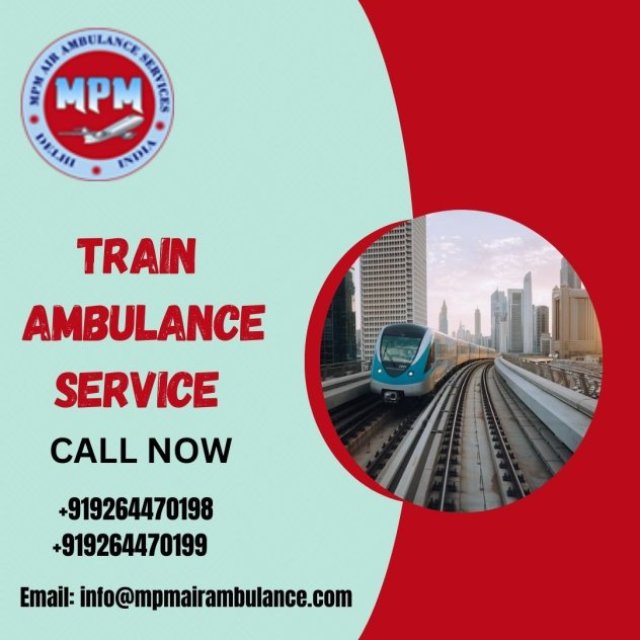 Book Advanced ICU Setup by MPM Train Ambulance Services in Bhopal