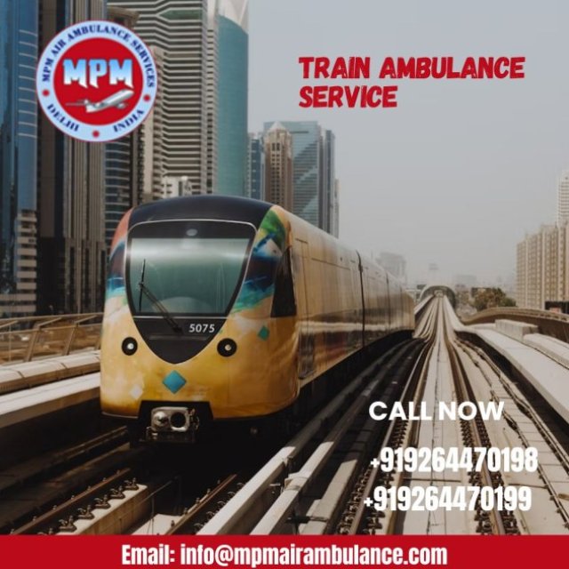 Avail of MPM Train Ambulance Services in Darbhanga at an affordable rate