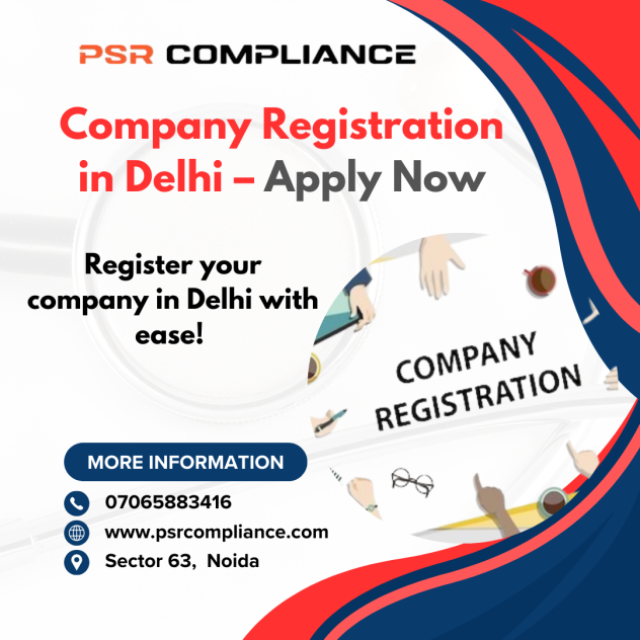 Company Registration in Delhi - Apply Now