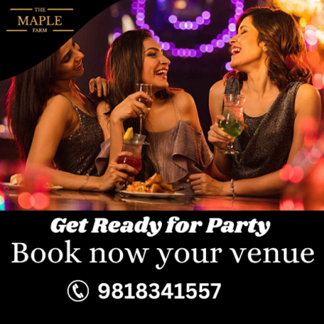 The Maple Farm- best farmhouse for corporate party in Gurgaon