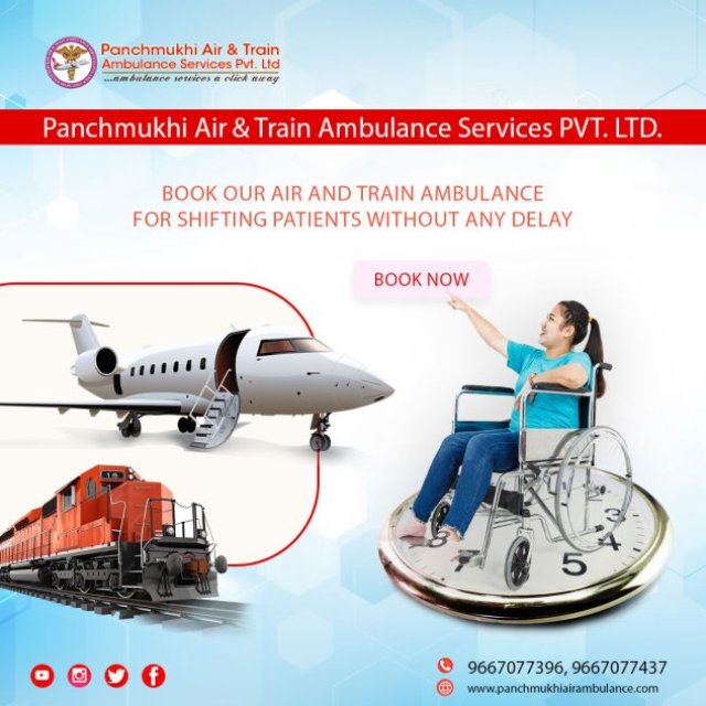 Panchmukhi Train Ambulance Service In Raipur Serves Life