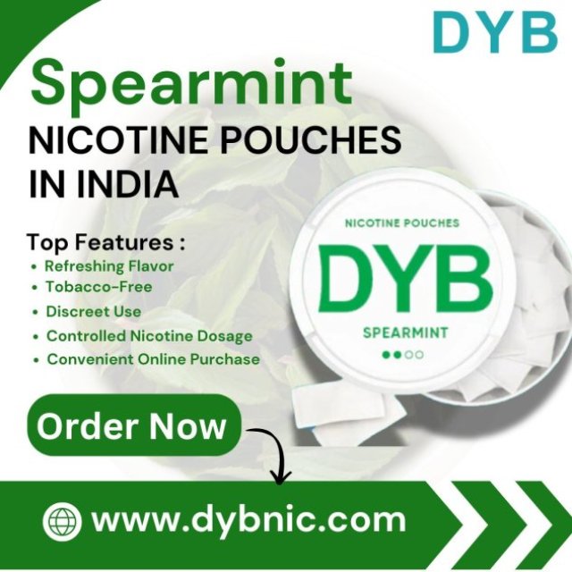 Spearmint Nicotine Pouches in India: Freshness Meets Convenience