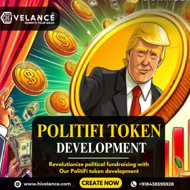 Revolutionize political fundraising with Hivelance's PolitiFi token development