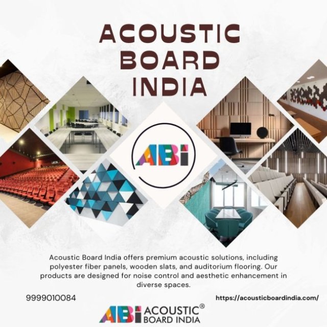 Our Products - Acoustic Board India