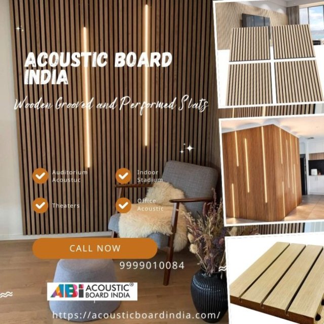 Wooden Slats in Delhi | Best Wooden Grooved and Performed Slats