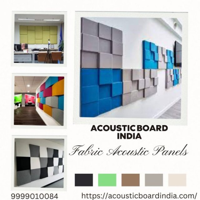 Fabric Acoustic Panels in Delhi | Fabric Acoustic Panels Near Me