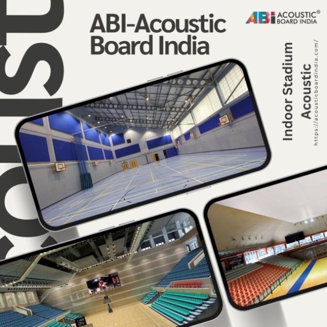 Optimize Indoor Stadium Acoustics | Acoustic Boards in Delhi