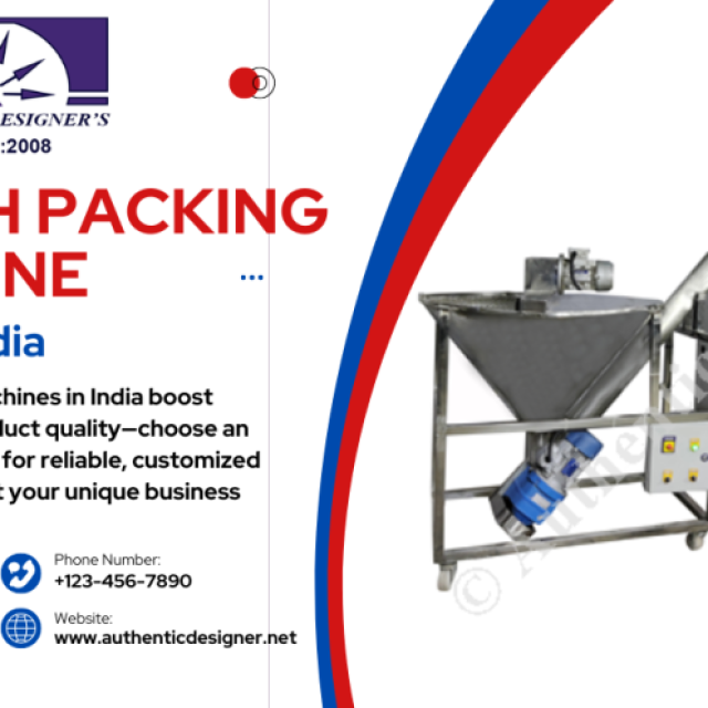 High-Quality Pouch Packing Machines in India by Authentic Designers