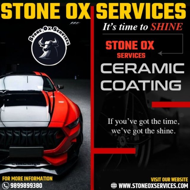 Stone Ox Services- Doorstep Car Detailing & Car Ceramic Coating Services in Delhi NCR