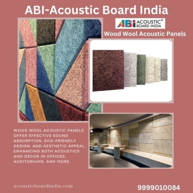 Wood Wool Panel Delhi | Wood Wool Acoustic Panels