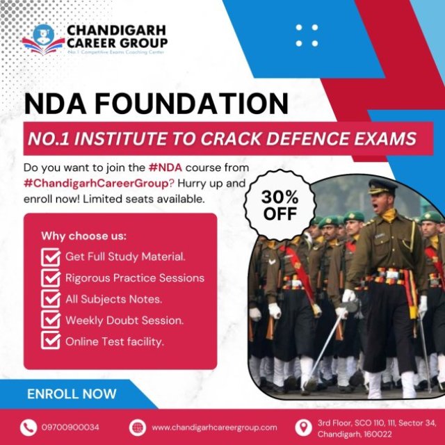 NDA Coaching in Chandigarh | Chandigarh Career Group