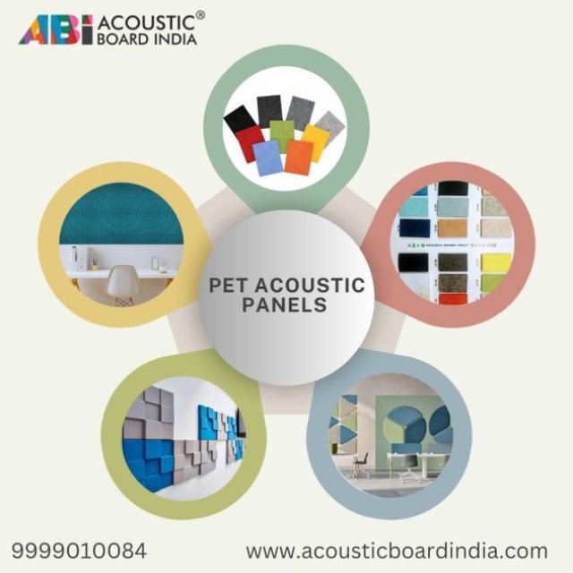 Pet Acoustic Panels | Pet Polyester Acoustic Panels India