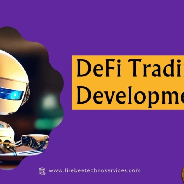 Professional DeFi Trading Bot Development by Fire Bee Techno Services