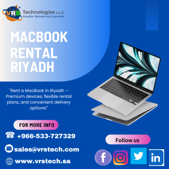 What to Expect from MacBook Rental in Riyadh?