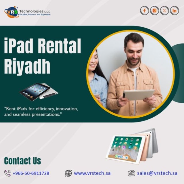 Why Businesses in Riyadh Turning to iPad Rentals?