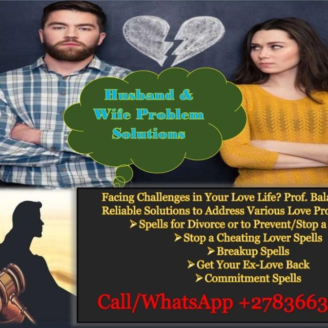 Divorce Spells to Stop a Divorce or Break-Up, Voodoo Spell to Get My Wife/Husband Back and Simple Love Spells to Reconcile a Marriage (WhatsApp: +27836633417)