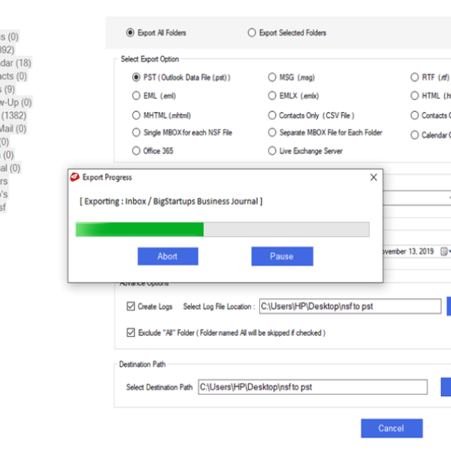 MailsDaddy NSF to PST Converter Tool