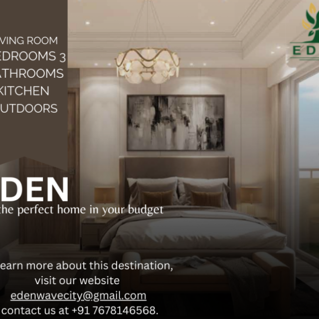 Find Your Perfect Home at Eden Wave City