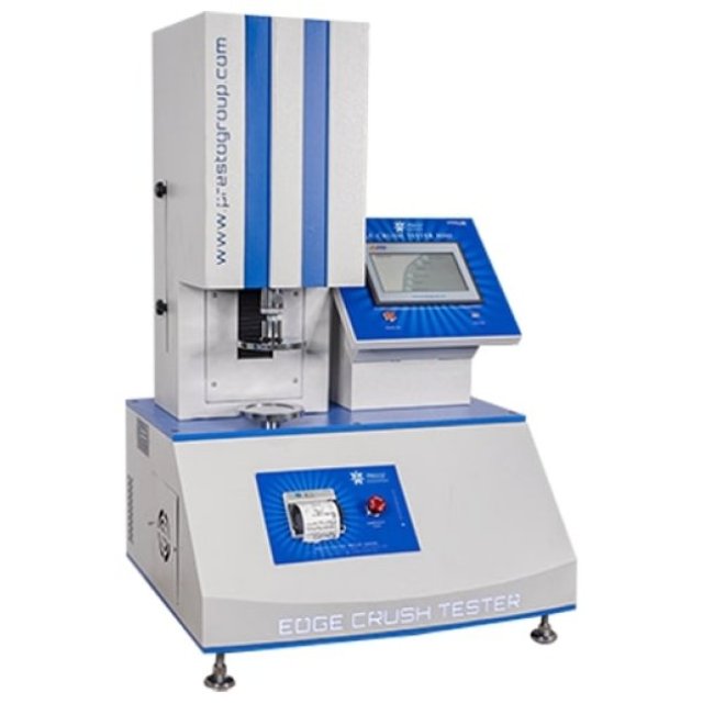 Edge crush resistance tester