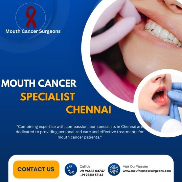 Oral Cancer Treatment Doctors In Chennai | +91 96633 03747