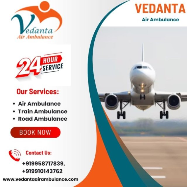 Select Air Ambulance from Chennai with Superb Medical Amenities by Vedanta