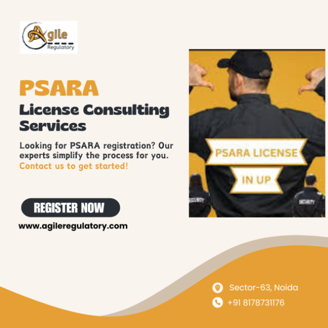 PSARA License Consulting Services :