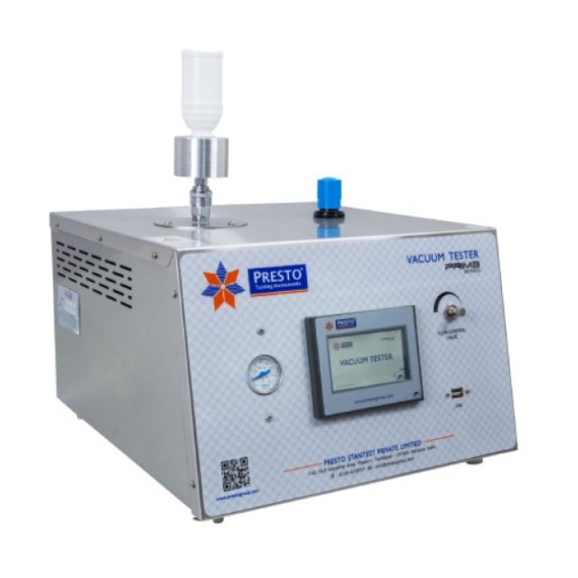 Vacuum leak tester for containers