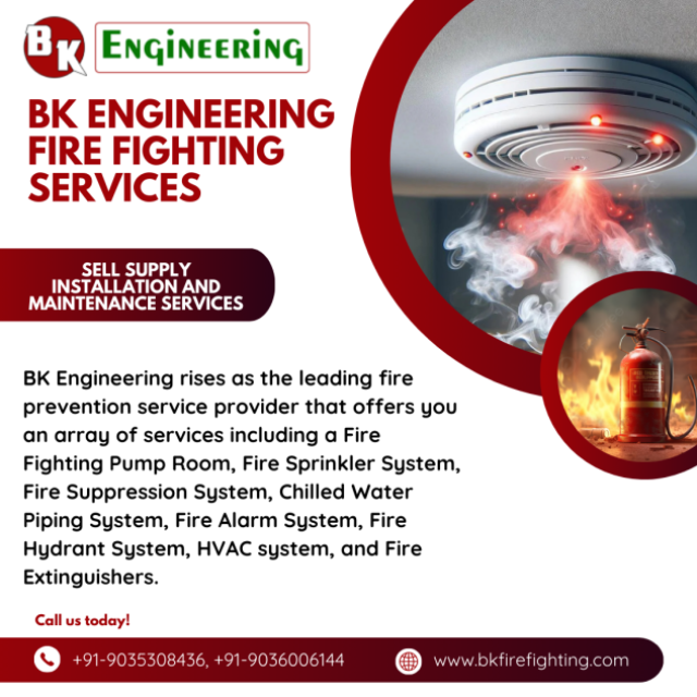 Ensure Ultimate Protection with BK Engineering's Exceptional Fire Fighting Services in Indore