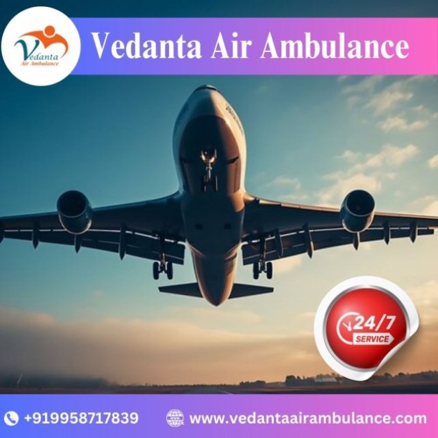 Use Air Ambulance from Kolkata with Perfect Medical Care by Vedanta