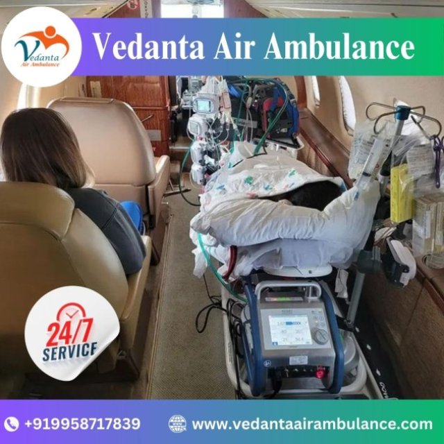 Get Emergency Air Ambulance in Guwahati with Matchless Healthcare Setup