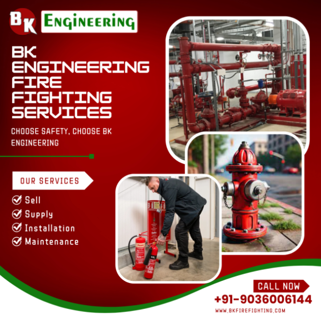 Top-Notch Safety for Every Space: Discover Unrivaled Fire Fighting Services in Gorakhpur with BK Engineering