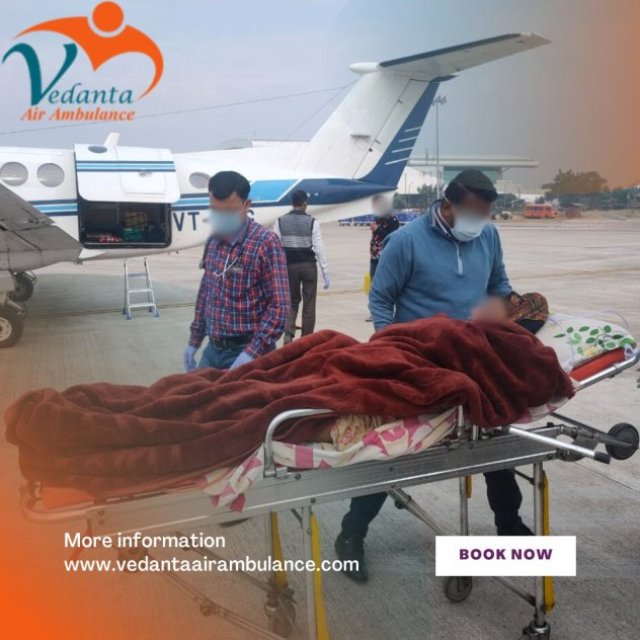 Book Air Ambulance in Patna with Matchless Healthcare Attention by Vedanta