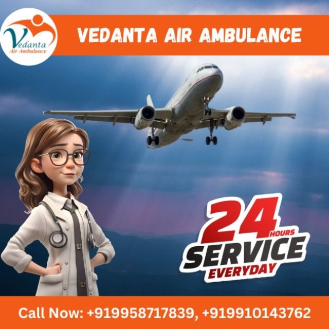 Obtain Air Ambulance from Kolkata with Superior Medical Setup at a Low Booking Cost