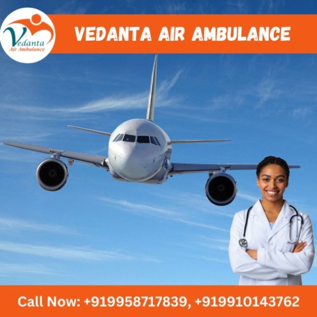 Top Air Ambulance in Chennai with Superb Medical Aid by Vedanta Air Ambulance