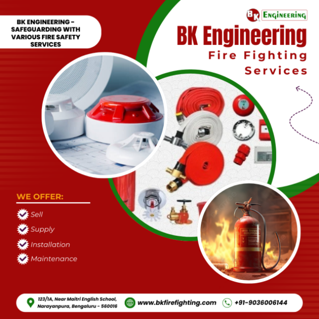 Best and Budget-Friendly Fire Fighting Services in Kanpur by BK Engineering