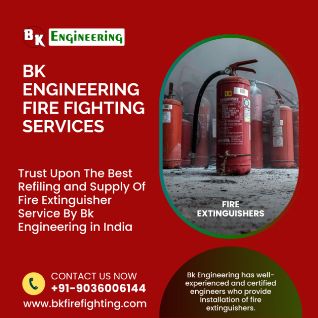 Ensure Maximum Safety with BK Engineering's Fire Fighting Services