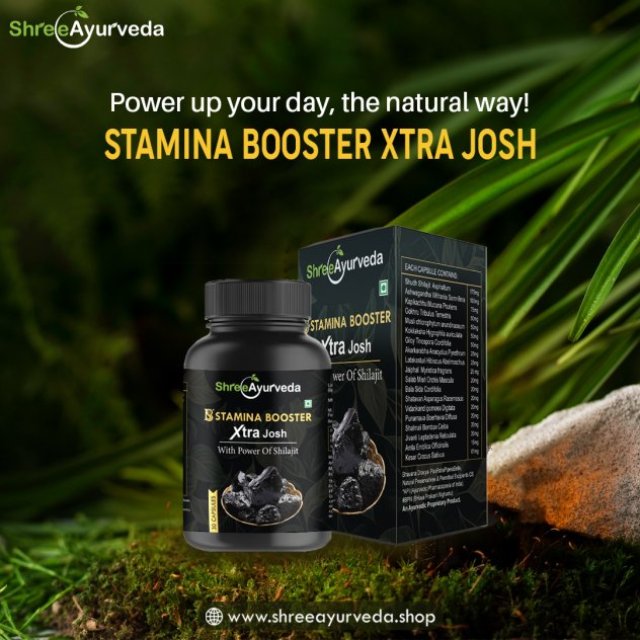 Stamina Booster Xtra Josh Capsule with the Power of Shilajit