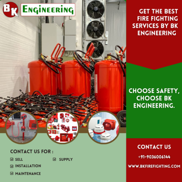 Best Fire Fighting Services in Patna - BK Engineering