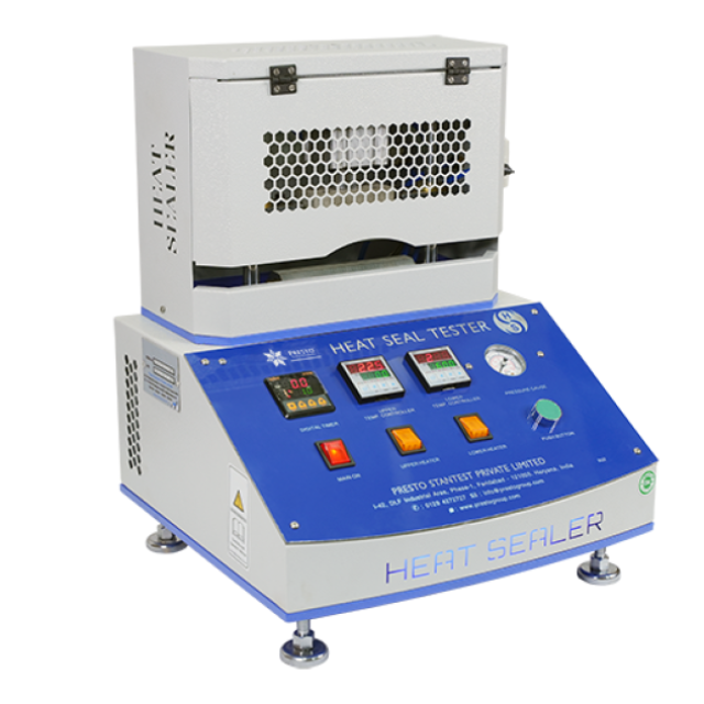 Heat seal tester for packaging