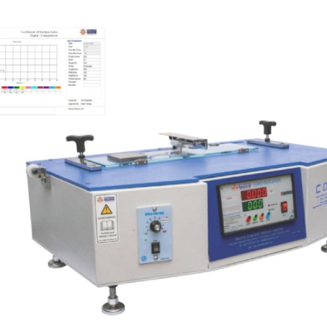 Coefficient of static friction tester