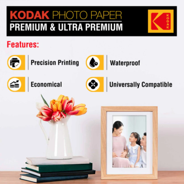 Kodak Photo Paper - Perfect Prints Every Time!